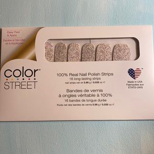 Color Street Candied Lavender Glitter Overlay